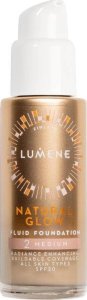 Lumene Natural Glow Fluid Foundation SPF20 2 Medium 30ml 1