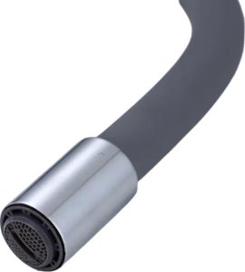 Bateria kuchenna Delvant DELVANT FLEX BATERIA KUCHENNA Z ELASTYCZNĄ WYLEWKĄ SZARA 4