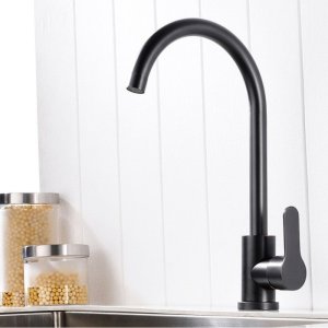 Bateria kuchenna Delvant DELVANT SENTO BATERIA STOJĄCA KUCHENNA STAL ZAOKRĄGLONA CZARNA 3