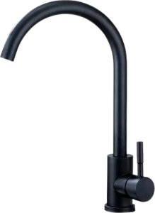 Bateria kuchenna Delvant DELVANT SENTO BATERIA STOJĄCA KUCHENNA STAL ZAOKRĄGLONA CZARNA 5