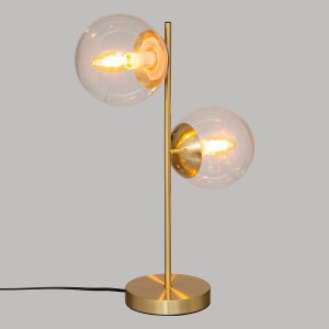 Atmosphera Lampa stołowa złote kule COL, wys. 48 cm 5