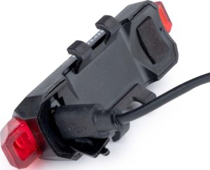 Dunlop ZESTAW LAMP ROWEROWYCH LED PRZÓD I TYŁ DUNLOP ŁADOWANIE USB 16