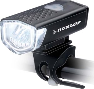 Dunlop ZESTAW LAMP ROWEROWYCH LED PRZÓD I TYŁ DUNLOP ŁADOWANIE USB 18