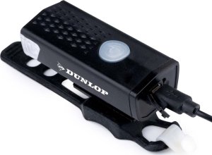 Dunlop ZESTAW LAMP ROWEROWYCH LED PRZÓD I TYŁ DUNLOP ŁADOWANIE USB 3