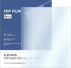 Anycubic Folia FEP Matt Anycubic Photon Mono X/ 6K / 6Ks / X2 / M3 Plus 260x175 5 szt 2