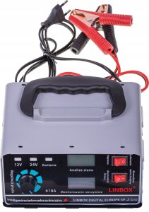 Linbox Prostownik samochodowy 12/24V Linbox 2
