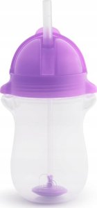 Munchkin MUNCHKIN gertuvė su šiaudeliu, violetinė, 12mėn+, 296 ml, 90144 1