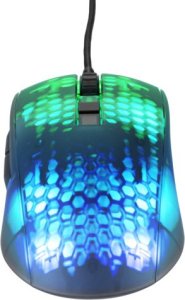 Mysz Deltaco Deltacoimp Pusiau permatoma DELTACO GAMING žaidimų pelė, DM310, RGB, itin lengva, juoda / GAM-144 13