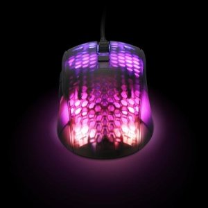 Mysz Deltaco Deltacoimp Pusiau permatoma DELTACO GAMING žaidimų pelė, DM310, RGB, itin lengva, juoda / GAM-144 10