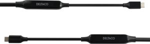 Kabel USB Deltaco Kabel aktywny USB-C C-C, 10Gbps, 3A, 5m / 1902003 2