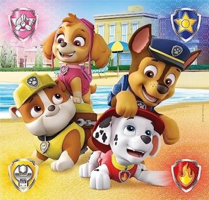 Clementoni Puzzle 3x48el SuperColor square Psi Patrol PAW PATROL 25301 2