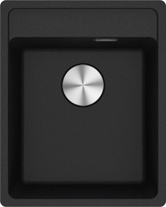 Zlewozmywak Franke Akmens masės plautuvė Maris, MRG 610-37 A, Onyx, ekscentrinis ventilis 1