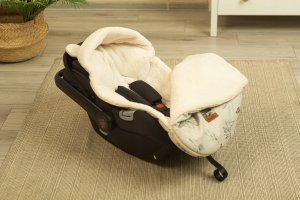 Sensillo ŚPIWOREK DO FOTELIKA I WÓZKA GŁĘBOKIEGO OLIWKA VINTAGE 7