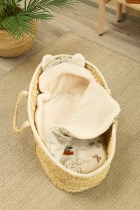 Sensillo ŚPIWOREK DO FOTELIKA I WÓZKA GŁĘBOKIEGO OLIWKA VINTAGE 9