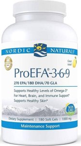 Nordic naturals NORDIC NATURALS ProEFA-3-6-9 180caps Lemon 1