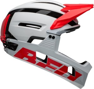 Bell Kask full face BELL SUPER AIR R Rozmiar kasku: M(55-59 cm), Wybierz kolor: Matte Gloss White Infrared 84