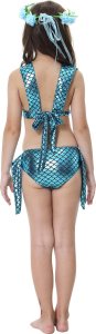 Master Kostium Syrenki Strój Kąpielowy Ariel 140 cm 3