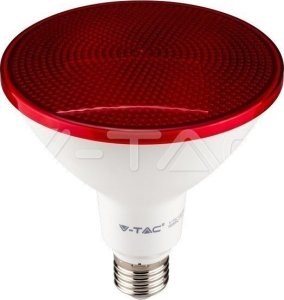 V-TAC Żarówka LED V-TAC 17W PAR38 E27 IP65 VT-1227 Kolor Czerwony 1300lm 1