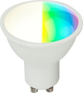 V-TAC Żarówka LED SMART WiFi V-TAC 4.8W GU10 Amazon Alexa Google Home VT-2215 RGB+2700K-6500K 380lm 1