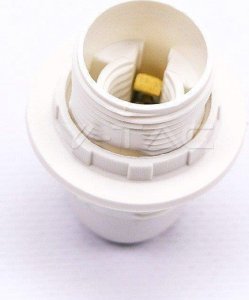 V-TAC Oprawka E14 V-TAC Biała z nakrętką 3