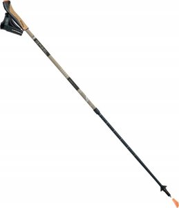 Gabel Gabel Stretch Lite Reguliuojamos šiaurietiškojo ėjimo lazdos, 75-130 cm, smėlio spalva 2