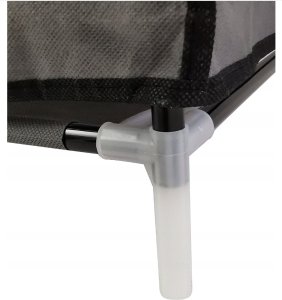 kontrast Solidna szafa tekstylna garderoba na obuwie ubrania 160cm szara 15