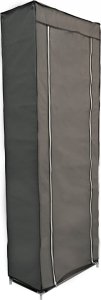 kontrast Solidna szafa tekstylna garderoba na obuwie ubrania 160cm szara 6
