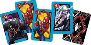 Trefl 2 GRY W 1 Spiderman Karty Piotruś gra Pamięć Memo 2