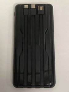Powerbank Deltaco Išorinė baterija DELTACO 10 000 mAh, 2x USB-A, 1x USB-C / PB-C1005 2