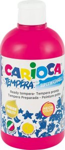 Carioca Farba tempera Carioca 500ml neon różowa, RÓŻOWY NEONOWY 1