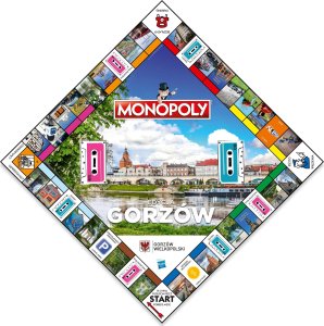 Winning Moves Monopoly Gorzów Wielkopolski gra 04218 WINNING MOVES 2