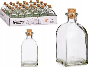 Vivalto Szklana butelka z korkiem 2