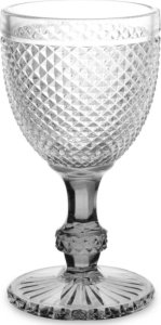 Vivalto Kieliszek do wina z kryształowym wzorem, 330 ml, 6 sztuk 2