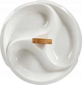 Vessia Talerz na przekąski z uchwytem do przenoszenia 3