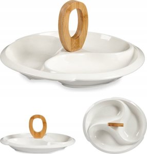 Vessia Talerz na przekąski z uchwytem do przenoszenia 6