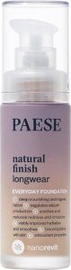 Paese Paese Nanorevit Natural Finish Longwear Everyday Foundation długotrwały podkład o naturalnym wykończeniu 02 Porcelain 30ml 1