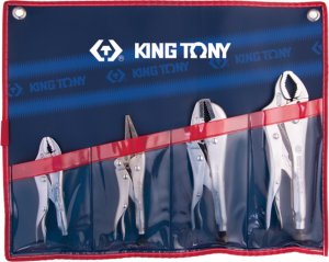 King Tony ZESTAW SZCZYPIEC ZACISKOWYCH MORSE''''''''A 4 SZT. ETUI''''''' King Tony 1