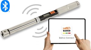 Bahco Klucz dynamometryczny i kątowy Bluetooth z pamięcią, zakres momentu 33-650 Nm, kwadrat 24x32 mm, długość 857 mm BAHCO 1