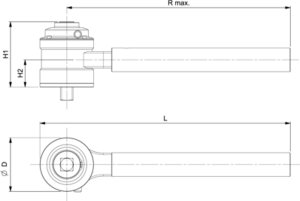 Bahco Wzmacniacz momentu 4500 Nm, proste ramię reakcyjne, zwielokrotnienie 26:1 BAHCO 10