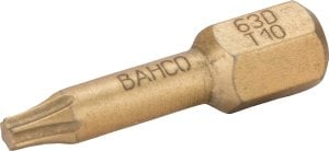 Bahco Bit diamentowy 1/4" do śrub TORX T10x25 mm, 5 szt. BAHCO 1