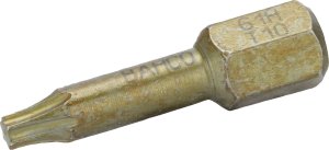 Bahco Bit utwardzony 1/4" Torsion do śrub TORX T10x25 mm, 10 szt. BAHCO 1