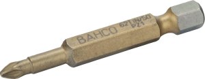 Bahco Bit udarowy 1/4" powlekany TIN PZ3x50 mm, 5 szt. BAHCO 1