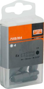 Bahco Bit imbusowy 12 mm - 30 mm 5/16 - zestaw 5 szt. BAHCO 5