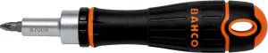 Bahco Zestaw bitów 1/4" płaskich/Phillips/Pozidriv/TORX/sześciokątnych i uchwyt wkrętaka grzechotkowego - 36 szt. BAHCO 3