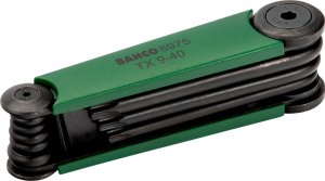 Bahco Klucz trzpieniowy ERGO TORX T9-T40, 8 sztuk BAHCO 1