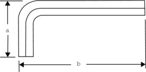 Bahco Klucz trzpieniowy TORX T8, czarny BAHCO 5