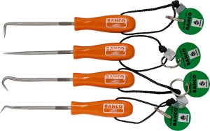 Zestaw narzędzi Bahco Zestaw szydeł i wytrychów z pętlą z kevlaru BAHCO 2