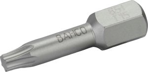 Bahco Końcówki do wkrętaka obrotowego TORX T15 ze stali nierdzewnej, 25 mm - 5 sztuk BAHCO 1