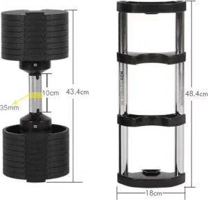 Master Hantel MAScinAd32 żeliwny 32 kg 3