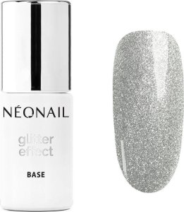 NeoNail Glitter Effect Base baza hybrydowa 9601-7 Silver Shine 7.2ml 1